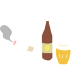 お酒とたばこ　Drink & tobacco